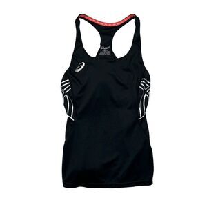Asics Tank Top‎ Women's Size Small Black Team Performance Tennis Golf Tank Shirt